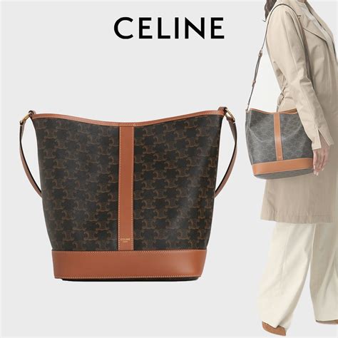 celine bucket bag australia|Celine triomphe bucket bag medium.